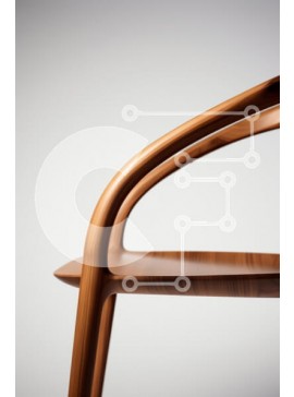 Intra Συλλεκτικό Ξύλινο Παζλ Plywood  4mm - Κομψό σχέδιο Ξύλινης Καρέκλας Σε Ξύλινο Κουτί - Διαστάσεις Puzzle: 10x10 cm – 25 κομμάτια