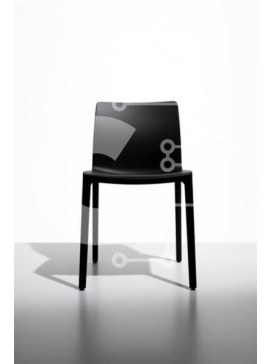 Intra Συλλεκτικό Ξύλινο Παζλ Plywood  4mm - Μινιμαλιστική μαύρη καρέκλα Σε Ξύλινο Κουτί - Διαστάσεις Puzzle: 10x10 cm – 25 κομμάτια