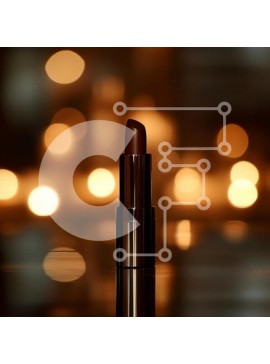 Σετ των 2 Intra Συλλεκτικό Ξύλινο Παζλ Plywood  4mm - Κομψό κραγιόν ενάντια στα ζεστά θολά φώτα Σε Ξύλινο Κουτί - Διαστάσεις: 10x10 cm – 25 κομμάτια