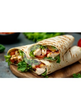 Σετ των 2 Intra Συλλεκτικό Ξύλινο Παζλ Plywood  4mm - Ψητό κοτόπουλο τυλίγεται σε ξύλινο ξύλο κοπής Σε Ξύλινο Κουτί - Διαστάσεις: 10x10 cm – 25 κομμάτια