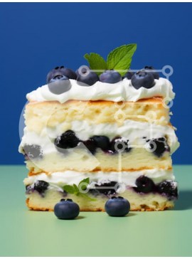 Σετ των 2 Intra Συλλεκτικό Ξύλινο Παζλ Plywood  4mm - Κέικ βατόμουρου με στρώσεις Σε Ξύλινο Κουτί - Διαστάσεις: 10x10 cm – 25 κομμάτια