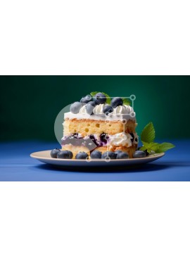 Σετ των 2 Intra Συλλεκτικό Ξύλινο Παζλ Plywood  4mm - Νόστιμο κέικ βατόμουρου με στρώσεις Σε Ξύλινο Κουτί - Διαστάσεις: 10x10 cm – 25 κομμάτια