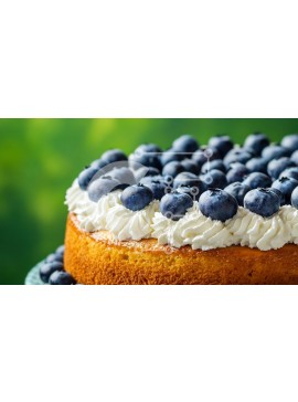 Σετ των 2 Intra Συλλεκτικό Ξύλινο Παζλ Plywood  4mm - Κέικ μύρτιλλων με σαντιγί Σε Ξύλινο Κουτί - Διαστάσεις: 10x10 cm – 25 κομμάτια