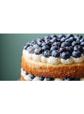 Σετ των 2 Intra Συλλεκτικό Ξύλινο Παζλ Plywood  4mm - Κέικ βατόμουρου με στρώσεις Σε Ξύλινο Κουτί - Διαστάσεις: 10x10 cm – 25 κομμάτια