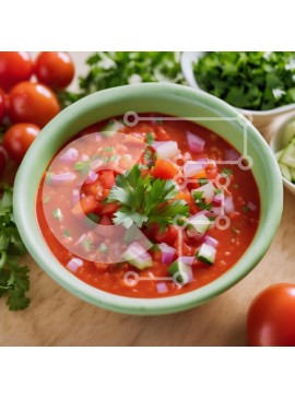 Σετ των 2 Intra Συλλεκτικό Ξύλινο Παζλ Plywood  4mm - Φρέσκια σάλσα σε ένα πράσινο μπολ Σε Ξύλινο Κουτί - Διαστάσεις: 10x10 cm – 25 κομμάτια