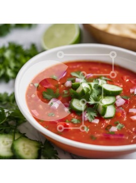 Σετ των 2 Intra Συλλεκτικό Ξύλινο Παζλ Plywood  4mm - Μπολ φρέσκιας σάλσας με υλικά Σε Ξύλινο Κουτί - Διαστάσεις: 10x10 cm – 25 κομμάτια