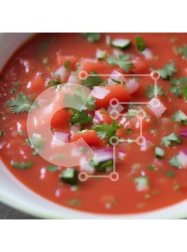 Σετ των 2 Intra Συλλεκτικό Ξύλινο Παζλ Plywood  4mm - Φρέσκια σάλσα σε ένα μπολ Σε Ξύλινο Κουτί - Διαστάσεις: 10x10 cm – 25 κομμάτια