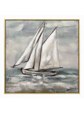 Πίνακας σε καμβά Siedo Inart με πλαίσιο 70x3.5x70εκ