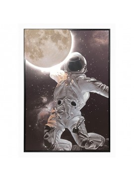 Πίνακας σε καμβά Mallo 3D Inart με πλαίσιο 70x3.5x100εκ