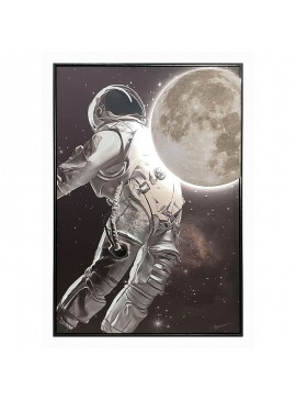 Πίνακας σε καμβά Mallo Ι 3D Inart με πλαίσιο 70x3.5x100εκ