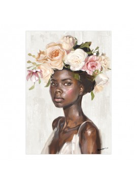 Πίνακας σε καμβά Fleri Ι Inart 70x3.5x100εκ