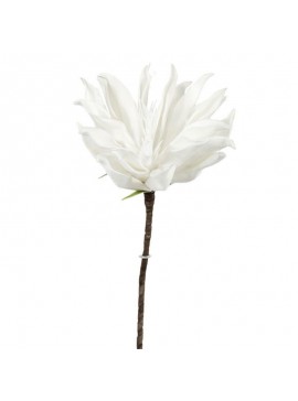 Artekko Διακοσμητικό Τεχνητό Άνθος Λευκού Λωτού 63cm Artekko 304-2051