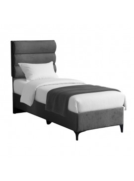 Intrahome Κρεβάτι Limit Intrahome ύφασμα σε ανθρακί απόχρωση 90x200εκ | SKU: INTRAPA-434111138