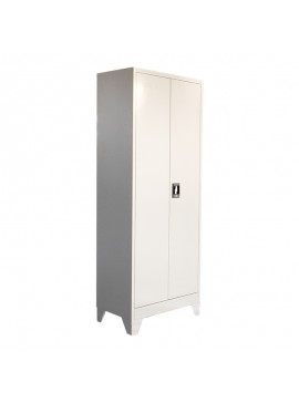 Intrahome Μεταλλική ντουλάπα Ugren I Intrahome σε απόχρωση ανοιχτό γκρι 70x40x180εκ | SKU: INTRAPA-430111123