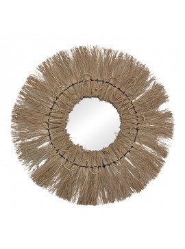 Intrahome Καθρέπτης Apler intrahome mendong σε φυσική απόχρωση Φ60x6εκ | SKU: INTRAPA-448111151