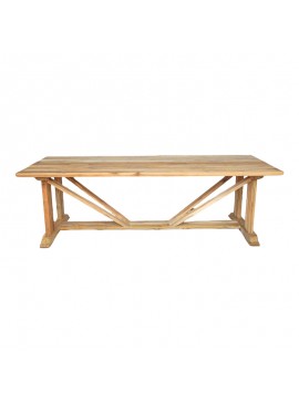 Intrahome Τραπέζι Smarious Intrahome teak ξύλο σε φυσική απόχρωση 250x100x78εκ | SKU: INTRAPA-449111113