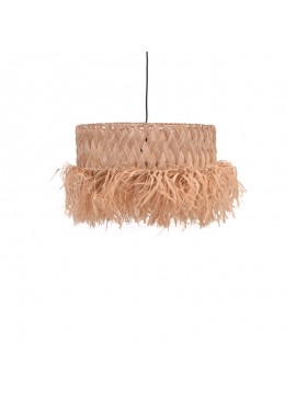 Intrahome Φωτιστικό οροφής Annhele intrahome sisal σε φυσικό χρώμα Φ50x35εκ | SKU: INTRAPA-440111126