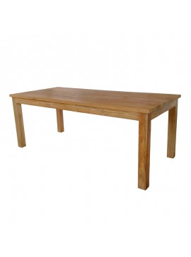 Intrahome Τραπέζι Wooly Intrahome teak ξύλο σε φυσική απόχρωση 220x90x75εκ | SKU: INTRAPA-454111126