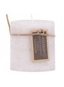 Artekko Candle Κερί Γκρί Ανοιχτό (7x7x7)cm Artekko 343-2026