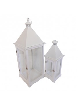 Intrahome Φανάρι Oprie intrahome σετ 2τεμ αλουμίνιο σε λευκή απόχρωση | SKU: INTRAPA-457111121