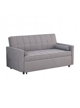 Intrahome Καναπές-κρεβάτι Jursy Intrahome γκρι ύφασμα 170x91x90εκ | SKU: INTRAPA-458111113