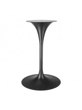 Βάση τραπεζιού Martiga pakoworld μεταλλική σε μαύρη απόχρωση Φ51x72εκ