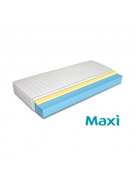 Στρώμα αφρού, MAXI, 144x190  με memory foam, Genomax  12814-3575121122