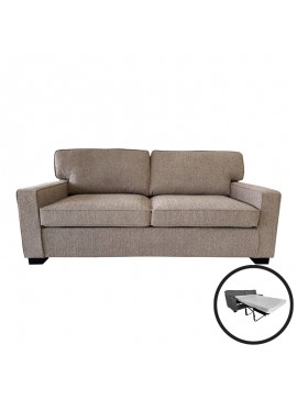 Intrahome Καναπές-κρεβάτι διθέσιος Polaris Intrahome ύφασμα σε μπεζ απόχρωση181x91x83εκ | SKU: INTRAPA-476111114