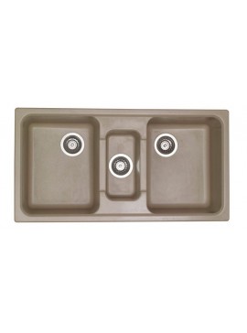 TRENTO ΝΕΡΟΧΥΤΗΣ 2 1/2ΓΟΥΡΝΕΣ96*51 ΓΡΑΝΙΤΗ-BLACK 38-2325