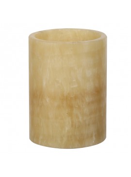 Artekko Marble Κερί Led σε Εκρού Μαρμάρινο Δοχείο (9.1x9.1x12.2)cm Artekko 39116