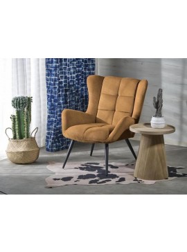 BYRON leisure chair, mustard DIOMMI-60-29278