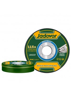 ΔΙΣΚΟΙ ΚΟΠΗΣ INOX/ΜΕΤΑΛΛΟΥ ΙΣΙΟΙ 115mm ΣΕΤ 15 ΤΕΜ JADEVER JDAC2L45