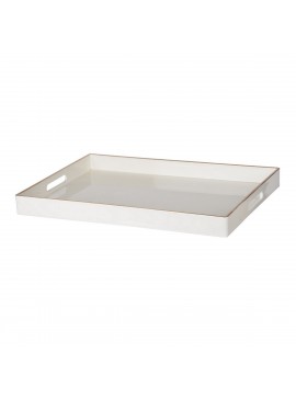 Artekko Tray Λευκός Πλαστικός Δίσκος Σερβιρίσματος (48x35.5x4)cm Artekko 42543