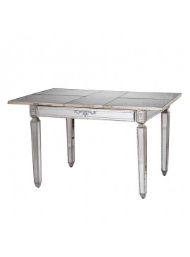 Artekko Agleivlof Τραπέζι Γυάλινο Ανοιγόμενο (106/146x81x78)cm Artekko 43611