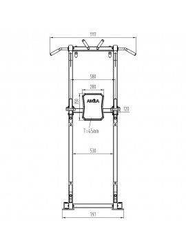 AMILA ΜΟΝΟΖΥΓΟ/ΔΙΖΥΓΟ POWER TOWER  AMILA PT800 (2TMX) ELDICO44274