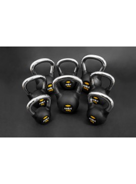 AMILA KETTLEBELL AMILA ΕΠΕΝΔΥΣΗ ΛΑΣΤΙΧΟ ΛΑΒΗ ΧΡΩΜΙΟΥ 8KG ELDICO44496