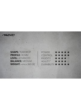 Avento® Ρακέτα 12K Padel Avento Paragon 46PD