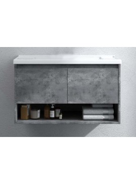 TORE - ΠΑΓΚΟΣ PVC ΣΧΕΤΟΣ 80*47 MODERN GREY_ 47-8047