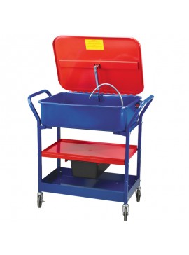 EXPRESS: ΠΛΥΝΤΗΡΙΟ ΕΞΑΡΤΗΜΑΤΩΝ 90Lt. ΜΕ ΔΙΠΛΟ ΡΑΦΙ  UNIM-47116