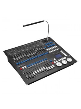 49765 GloboStar® Επαγγελματική Κονσόλα Φωτισμού KING KONG 1024 Κανάλια USB LCD Display DMX512 GloboStar 49765