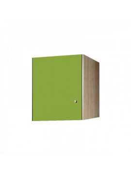 Πατάρι ντουλάπας μονόφυλλο σε χρώμα δρυς-λαχανί 48x50x60  SB 32-LAXANI