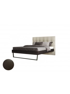 Κρεβάτι "ROYAL" διπλό σε χρώμα βέγγε 160x200  SB 102C-WENGE