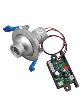 51140 GloboStar® Επαγγελματικό Χωνευτό Προβολάκι Laser 2° 300Mw 447Nm Φ7cm 12V Μπλε GloboStar 51140