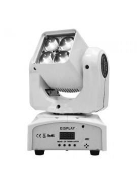 51156 GloboStar®  HERACLES 51156 Επαγγελματική Κινούμενη Ρομποτική Κεφαλή PATTERN Light CREE LED 100W AC 220V-240V IP20 RGBW DMX512 - Μ25.5 x Π20 x Υ35cm - 2 Χρόνια Εγγύηση