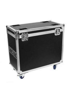 51160 GloboStar® Επαγγελματικό Flight Case Κινούμενης Ρομποτικής Κεφαλής LED MATRIX INFINITY ROTATE WASH 10° 25x12W CREE LED 230V DMX512 RGBW GloboStar 51160