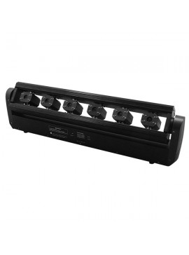 51164 GloboStar® Επαγγελματική Μπάρα Laser με 6x60mw/532nm Κεφαλές 230V 3° DMX512 Πράσινο GloboStar 51164