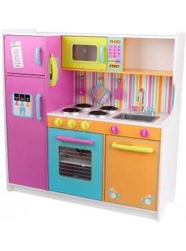 Κουζίνα KidKraft Deluxe Big and Bright   Mήκος 107.40 Βάθος 44.70  Ύψος 109.20 16302989