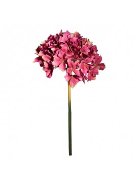 Artekko Faux Φουξ Τεχνητή Πλαστική Ορτανσία (12.7x12.7x35.6)cm Artekko 58148-FUCH