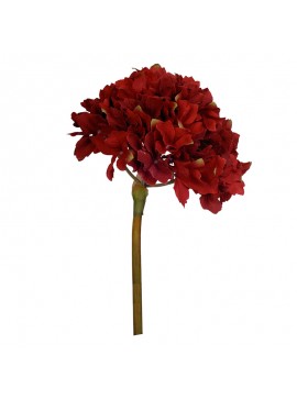 Artekko Τεχνητό κλωνάρι ορτανσία Artekko 58148-RED