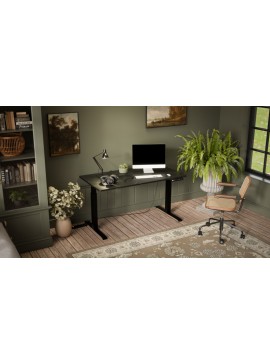 MOON LONG adjustable desk blak/san sebastian DIOMMI-60-32251